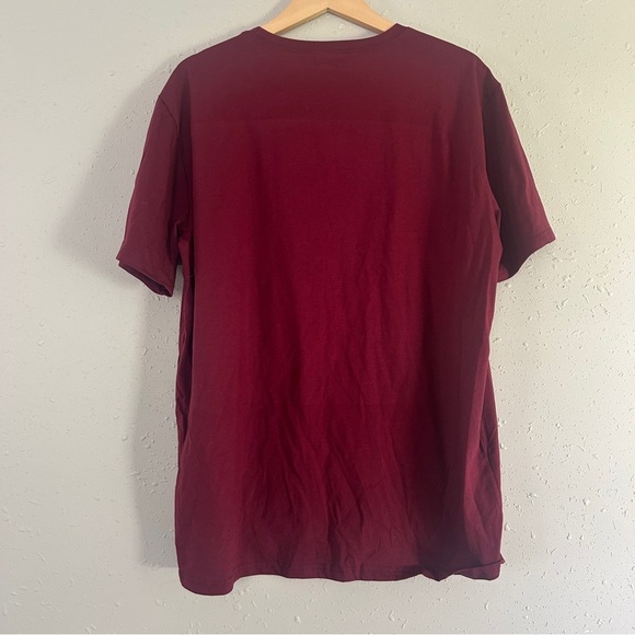 Be Kind Short Sleeve T-Shirt - Red Casual Summer XXL - Picture 4 of 6